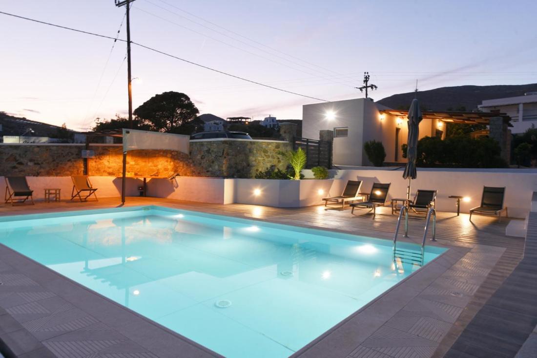 Flora'S Beach And Pool Villa In Syros Liaropá Zewnętrze zdjęcie